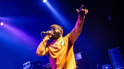 Afro B performed in Dubai over the weekend. Ollie Millington / Redferns