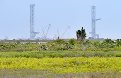 SpaceX's Starbase in Boca Chica, Texas. AP