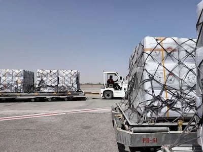 The aid is the latest to be sent as part of Operation Gallant Knight 3. Wam