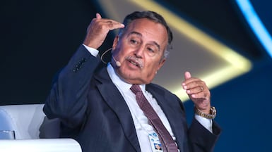 Former Egyptian foreign minister Nabil Fahmy was nominated on Sunday to be the next secretary general of the Arab League. Victor Besa / The National