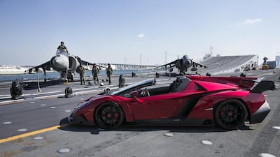 Putting the visual shock and awe to one side for a moment, consider its price tag - US$4.5 million (Dh16.5m).