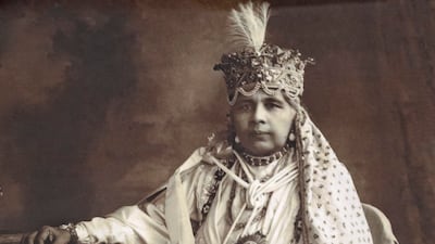 A portrait of Nawab Sultan Jahan Begum in the Jehan Numa Palace Hotel. All photos: Gustasp and Jeroo Irani