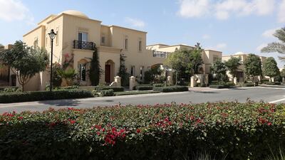The Arabian Ranches development. Pawan Singh / The National