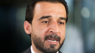 Iraqi Speaker of Parliament Mohammed Al Halbousi was removed from his post by the Federal Supreme Court. AP