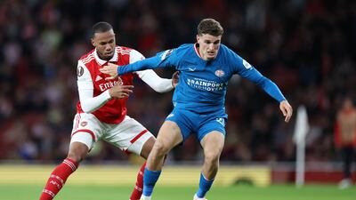 Guus Til - 4, Struggled to have any real impact on the game and his hold-up play was far too weak. Getty Images