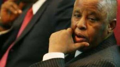 Festus Mogae, the former president of Botswana, at a Southern African Development Community meeting in 2007.