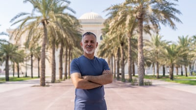 Suheil Dahdal, director of the short film Khaled & Nema, says more Palestinian stories should be filmed. Photo: American University of Sharjah