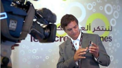 David Ashford, the general manager of AppsArabia, says direct billing by mobile carriers would boost app sales. Galen Clarke / The National