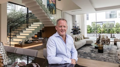 Guy Norman's house in Al Barari, Dubai. All photos by Antonie Robertson / The National