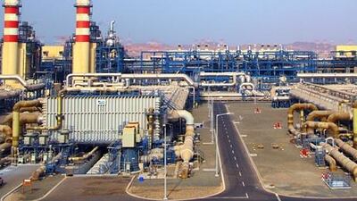 Loans linked to the Shuweihat S2 power and water plant, above, are set to be refinanced. Courtesy Taqa