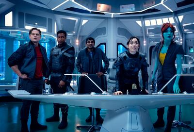The cast of USS Callister returns in Black Mirror's first-ever sequel. Photo: Netflix