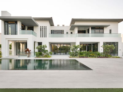 The palatial property by day.