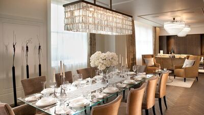 The Burlington dining area. Courtesy Redrow Homes