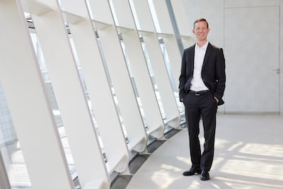 Thomas Ogilvie, chief human resources officer at DHL Group, said the company receives hundreds of applications for job vacancies. Photo: DHL