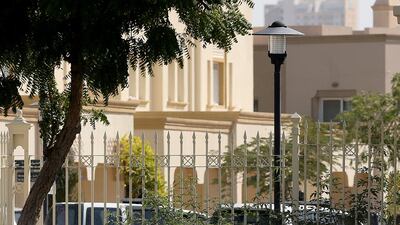 The Springs villas in Dubai became the scene of a violent family tragedy in which an African man died. Jeffrey E Biteng / The National