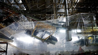 In a recent visit to the Iran Khodro factory in west Tehran rows and rows of new cars were lined up outside waiting for customers. “Three years ago the number of cars parked here was twice as much and workers didn’t have a minute to rest, but now both production and sales have slowed down,” said Hossein Ranjbar, a plant manager.