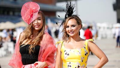 A hat-judging competition makes sure race-goers gets competitive with their outfits. EPA