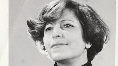 A portrait of Behjat Sadr in 1976. Courtesy of Mitra Goberville