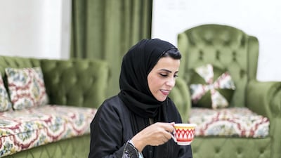 Ayesha Al Qaydi's food business has been badly affected by the pandemic. Reem Mohammed/The National