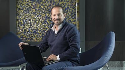 Mo Fadlallah, the founder of Babyarabia, plans to produce 500 Arabic videos for Babyarabia each year. Antonie Robertson / The National