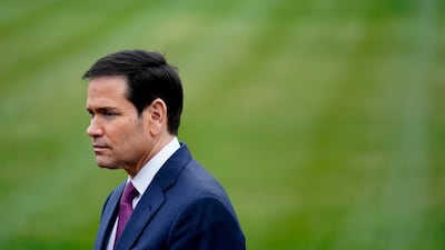 The US Secretary of State Marco Rubio. Reuters