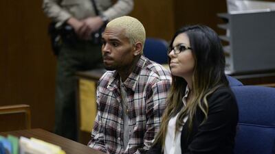 Chris Brown doing well since jail release A judge says Chris Brown has been doing well and following his probation rules since his release from jail in June. The Grammy-winning R&B singer appeared in a Los Angeles court Wednesday for a progress report. Judge James Brandlin reduced Brown’s drug test requirement from three times to twice a week and said he’s been in compliance with his probation officer and co-operating with his therapist. The probation department asked that his community labour requirement be bumped from three days a week to four, but Brandlin denied the request. Brown was jailed from mid-March until early June for violating his probation by getting into an altercation outside a Washington, DC, hotel last year. He was on probation after he attacked the pop singer Rihanna, his then-girlfriend, before the 2009 Grammy Awards. – Kevork Djansezian / POOL/ AFP