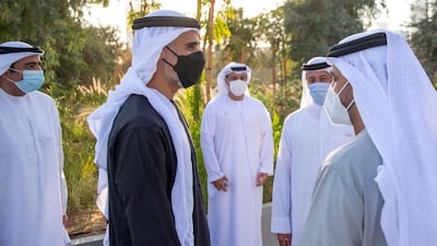 Sheikh Khalid bin Mohamed, Chairman of the Abu Dhabi Executive Office, opens Al Fay Park on Abu Dhabi's Reem Island. All photos courtesy Abu Dhabi Media Office