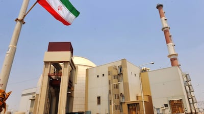 The Bushehr nuclear power plant, south of Tehran. Iran says it will hold talks with European superpowers on its nuclear activities. Getty Images