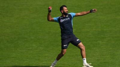 India batsman Cheteshwar Pujara fields during training. Getty