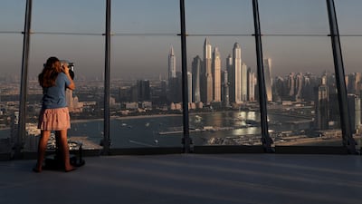 New data has shown demand for staycations surged in the UAE this summer, as it did in the UK. AP