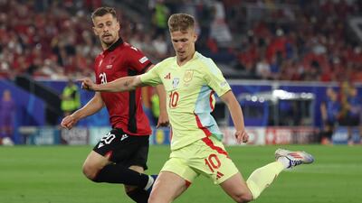 Wearing Spain’s weird lemon-coloured kit, the Catalan set up the opening goal with a masterful pass for Torres. It was like a training ground move perfected in a real match. EPA