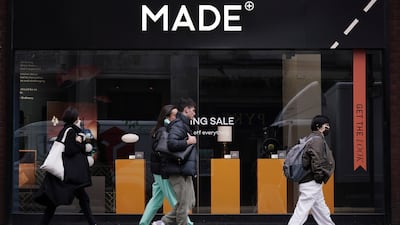 The Made.com store in Charing cross Road, London, UK. PA