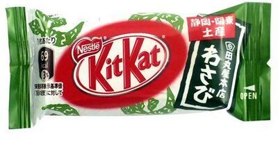 Wasabi Kit Kats are proving popular in Japan. Bloomberg