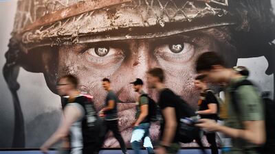 A poster for Call of Duty. The UK's competition watchdog initially blocked Microsoft's deal to buy its maker, Activision Blizzard. AP Photo