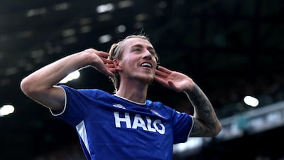 Jack Clarke celebrates after scoring Ipswich Town's winner against Sunderland. Getty Images