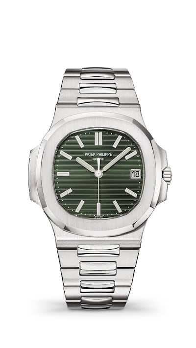 A Patek Philippe Nautilus watch like the one stolen in Mayfair. Courtesy Patek Philippe