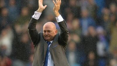 Deportivo La Coruna manager Pepe Mel celebrates. Octavio Passos / Getty Images