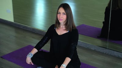Nadia Sehweil is the co-founder of Bodytree Studio in Abu Dhabi. Delores Johnson / The National