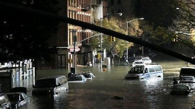 The New York governor says his state would need US$42 billion (Dh154.2bn) to recover from the damage wreaked in late October and prevent future catastrophe.