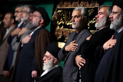 Qassem Suleimani acted like no other Iranian official as he appeared unchecked by the regime’s collectivist ethos. AFP