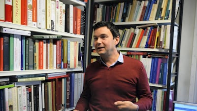 French economist Thomas Piketty supports the concept of a global 2 per cent weath tax, which is already an Islam tradition in the form of zakat. ERIC PIERMONT/AFP