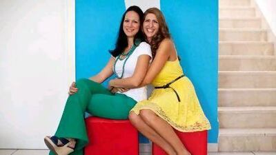 Co-owners of Detox Delight Nicole Junghaenel, left, and Claudia Odermatt. Christopher Pike / The National