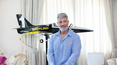 Captain Fareed Lafta paid Dh5.5 million for a villa in Jumeirah Park that he shares with his wife and two children. All photos: Ruel Pableo / The National