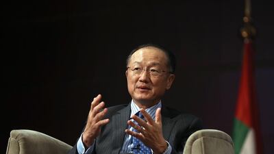 Jim Yong Kim, the president of the World Bank, migration will benefit recipient countries with ageing societies. Satish Kumar / The National