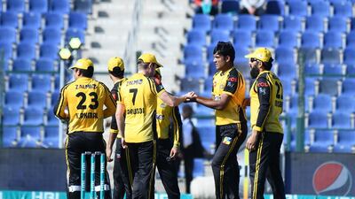 Peshawar Zalmi defeated Lahore Qalandars by four-wickets in the Pakistan Super League on Tuesday. Courtesy PCB