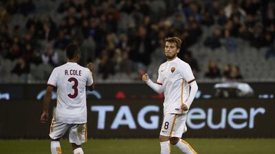 Adem Ljajic is among five Roma players that were turned away by Indonesian immigration. Mal Fairclough / AFP