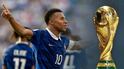 French striker Kylian Mbappe has now scored 18 World Cup goals. AFP