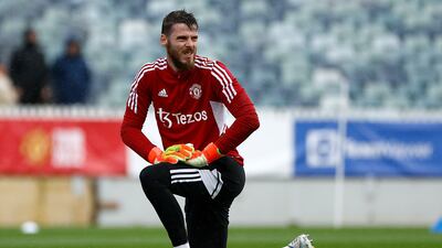 David de Gea of Manchester United. Getty Images