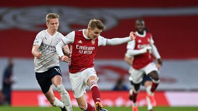 Oleksandr Zinchenko 7 – Unlike Cancelo, who seemed to only play in one direction, Zinchenko chose when to attack and when to hold. He made a number of timely clearances and looked solid on the left. AFP