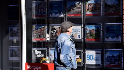 House prices in Britain were up 7.1% compared to the same month a year ago. Getty Images